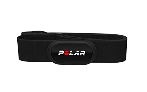 Polar H10 Hartslag Sensor – ANT + , Bluetooth - Waterdichte Hartslagsensor met Borstband - Ingebouwd geheugen, Software updates - Werkt met Fitness apps, Fietscomputers en