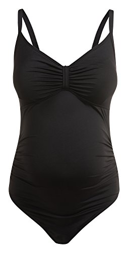Noppies Swimsuit Saint Tropez Costume Intero, Nero (Black), Size 12 (Taglia Produttore:Medium/Large) Donna
