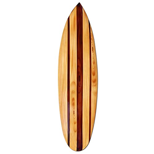 Seestern Sportswear Tavola da surf decorativa, in legno, lunghezza 100 cm, con aerografo, surf, surf / FBA_1652a