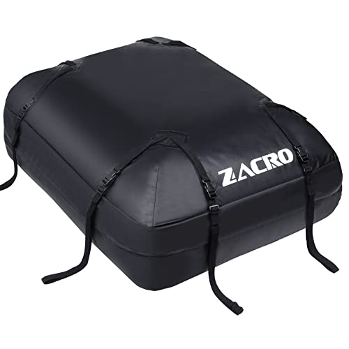Zacro 425L Borsa Portatutto per tetto Dell'auto Car Rooftop Cargo Bag Sacchetto di Carico del Sacchetto di Tetto Dell'automobile Impermeabile Durable Box Box da Tetto per Viaggi , Nero