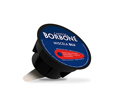 Caffè Borbone Miscela Blu - 90 capsule (6 confezioni da 15) - Compatibili con le Macchine Nescafè* Dolce Gusto*