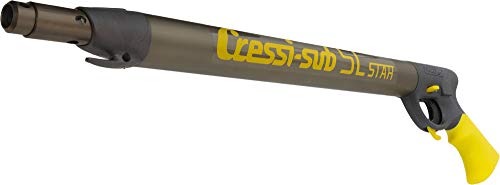 Cressi SL/Star Senza Riduttore di Potenza, Fucile Oleopneumatico per Pesca Sub Unisex Adulto, Nero, 40 cm