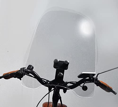 Parabrezza completo per Bici Elettric Bike manubrio tubolare diametro da 22/26