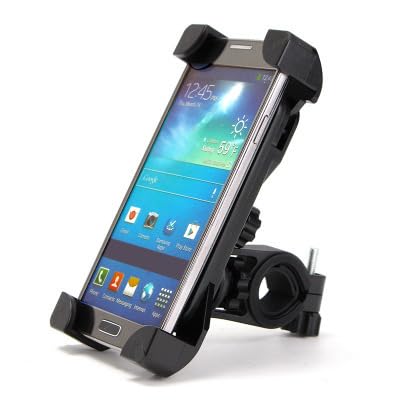 Supporto Universale per Telefono Bicicletta e Motociclo, Manubrio con Rotazione a 360°, Compatibile con Smartphone da 3,5-6,5 Pollici inclusi iPhone 14 PRO Max/13/12, Samsung, Huawei