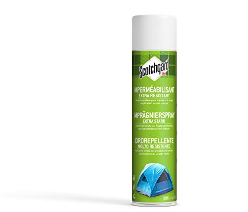 Scotchgard Spray Idrorepellente Heavy Duty, 400 ml - Ottimo per Tende, Zaini, Capispalla, Indumenti Sportivi e altro ancora