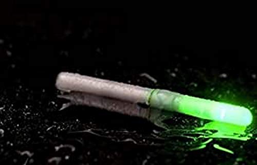 art pesca Starlight A LED Fisso con Batteria A Litio Lunga Durata Vari Colori Galleggiante Canna (Verde)