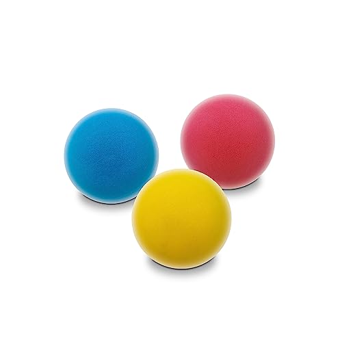 Mondo Toys - SOFT BALL 70 - Set 3 palle di spugna diametro 70 mm - 3 palline morbide - colori misti - 14861