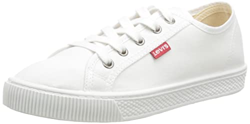 Levi's Malibu Beach S, Sneaker Donna, Bianco (B White 50), 38 EU
