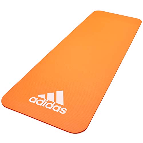 adidas, Fitness Mat-10mm-Orange Unisex-Adult, Arancione