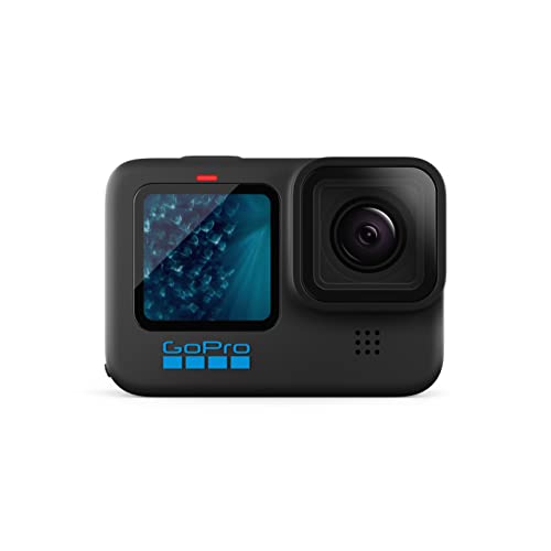 GoPro HERO11 Black - Action Cam Impermeabile con Video Ultra HD 5.3K60, Foto da 27 MP, sensore di Immagine da 1/1,9', Streaming Live, Webcam, stabilizzazione