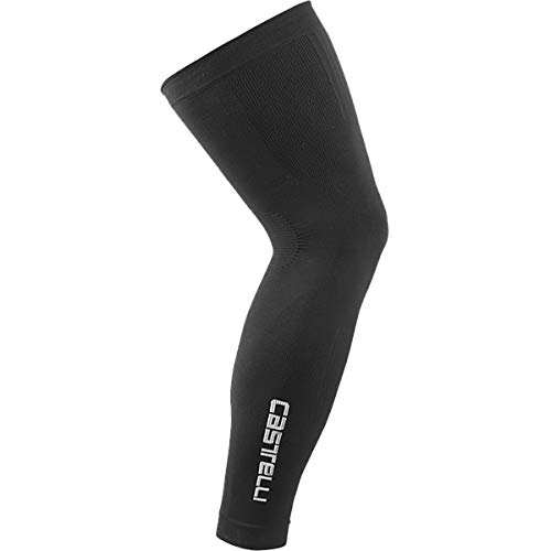 Castelli Pro Seamless Leg Warmer, Scaldamuscoli Unisex – Adulto, Black, L/XL