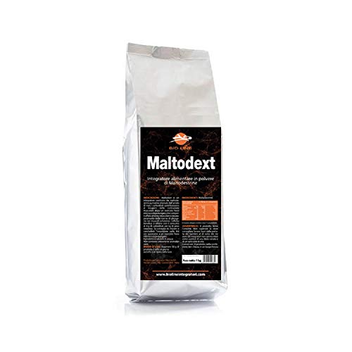 MALTODEXT - Integratore alimentare energizzante a base di Maltodestrine purissime in polvere. NON CONTIENE COLORANTI NE' AROMATIZZANTI (Neutro, 2 Kg)