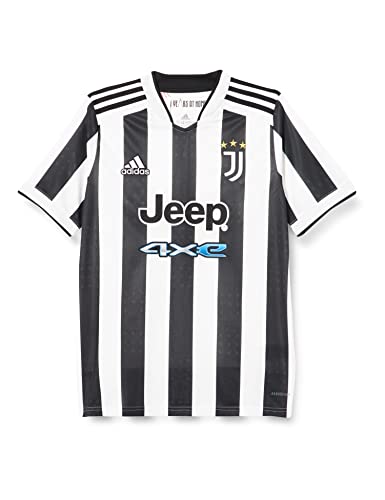 adidas Juventus Home T-Shirt White/Black 152