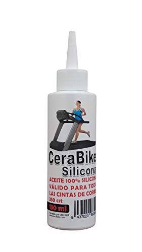 CeraBike Lubrificante 100% Silicone per Tapis Roulant e Camminata 130 ml