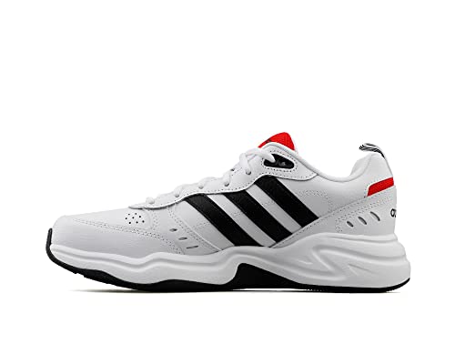 adidas Strutter, Sneakers, Uomo, Ftwr White Core Black Active Red, 42 EU