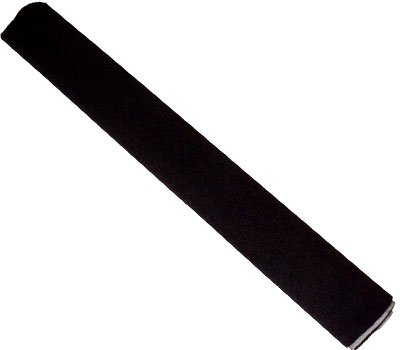 Moquette acustica adesiva per rivestimento box colore nero universale. Dimensioni cm70x140
