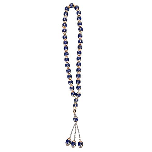 Perline di Preghiera Braccialetto Musulmano Perline di Preghiera Forniture per L'adorazione del Rosario Religioso Decorazione Appesa,per Collana di Preghiera, Meditazione o Nappa
