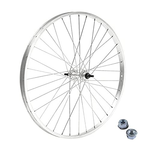 ECOVELO C2638PS1 Cerchio Posteriore 26' x 1. 3/8 Ruota in Alluminio/Acciaio a 1V Bici Bicicletta City Bike Olanda Epoca