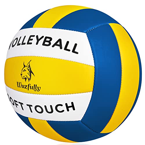 Pallone da Pallavolo Soft Touch Pallone Volley per Bambini/Adulti,Taglia Ufficiale 5