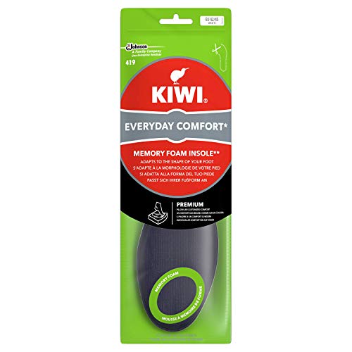 Kiwi Everyday Comfort Soletta Memory Foam per Scarpe Uomo, Taglia 42-45
