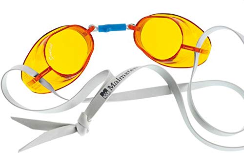 Malmsten Swedish Goggles Standard, Occhialini da nuoto, Unisex, Giallo