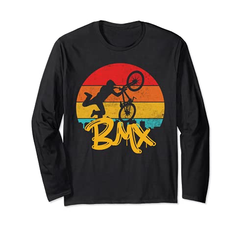 BMX Vintage Freestyle Bicicletta Bici Maglia a Manica