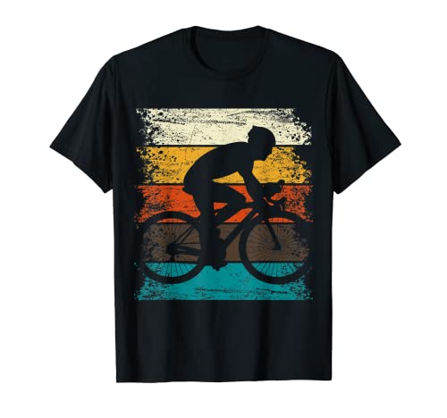 Divertente maglietta da bicicletta RETRO ROAD BIKE regalo Maglietta