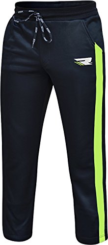 RDX-Pantaloni da uomo per allenamento calcio da Jogging Gym Sport-Pantaloni D'allenamento Trousers Attrezzo per pliometria e Crossfit