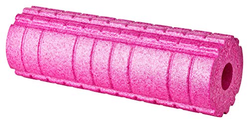 BODYMATE Foam Roller Active Grado di durezza Medio Duro Lunghezza 45 cm Diametro 15 cm con E-Book Gratuito - Vari Colori e Misure