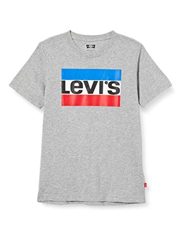 Levi's Kids Lvb Sportswear Logo Tee T-shirt Bambino Grey Heather 10 anni