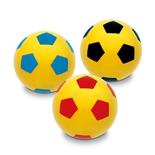 Mondo Toys - Pallone di spugna per bambini - palla morbida per giocare in casa - 07851