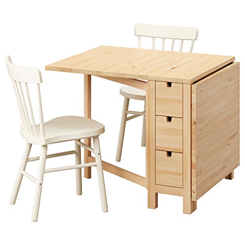 ZigZag Trading Ltd IKEA NORDEN/NORRARYD - Tavolo 2 sedie betulla/bianco