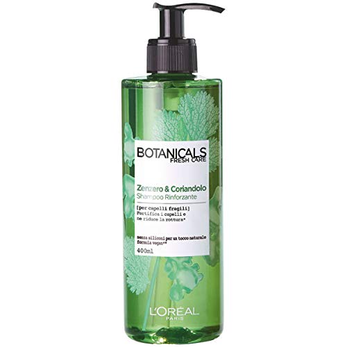 L'Oréal Botanicals Shampoo per Capelli Fragili Zenzero e Coriandolo, 400ml