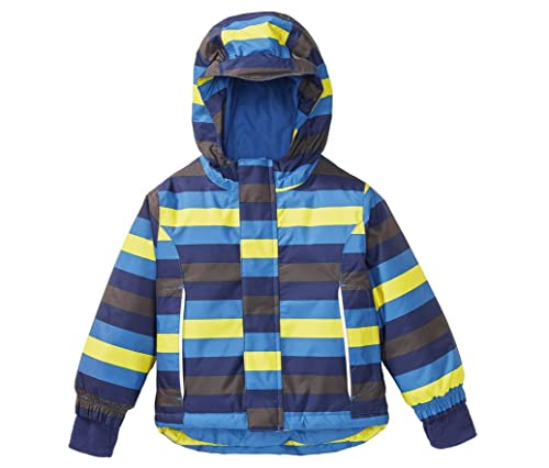 lupilu Giacca invernale da sci per bambini, a strisce/blu/giallo, 92 cm