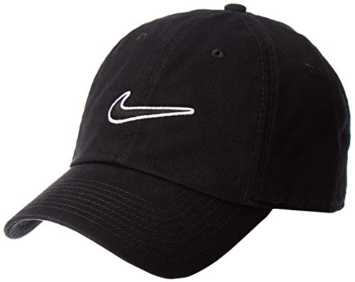 Nike U Nk H86 Cap Essential Swsh, Cappellino da baseball Unisex adulto, Nero Black 010, Taglia unica