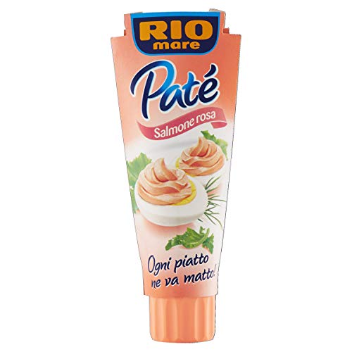 Rio Mare - PatÃ© di Salmone Rosa, Cremoso e Spalmabile, 1 Tubetto da 100 g