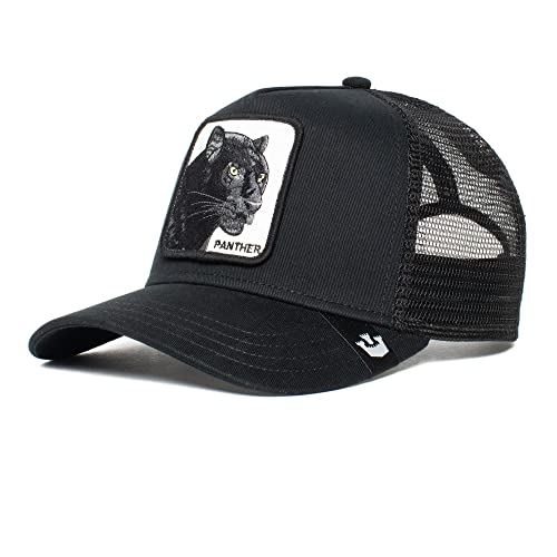 Goorin Bros. The Panther Black A-Frame Adjustable Trucker Cap - One-Size