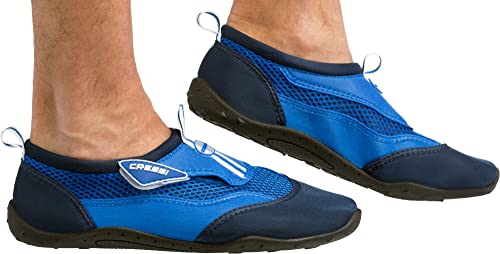 Cressi Reef Shoes-Scarpette Adatte per Mare e Sport Acquatici, Azzurro/Blu, 42, Adulti e Bambini