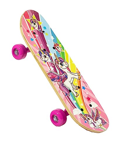 Ozbozz SV14480 - Skateboard con unicorno, 45 x 15 cm, colori assortiti