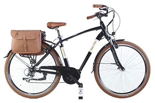 Bicicletta elettrica Dolce vita Venere ebike bici pedalata assistita alluminio uomo nero