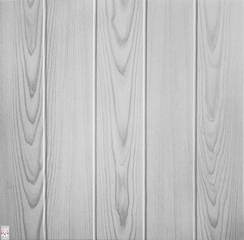 (10 mq / 40 pezzi) Pannelli per pareti Pannelli per controsoffitti Rivestimenti per pareti Decorazioni per pareti Stickers murali Aspetto legno MATERIALE POLISTIROLO