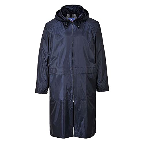 Classic Rain Coat Color: Navy Talla: XL