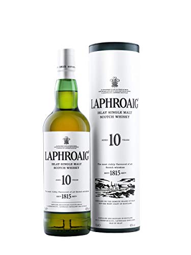 Laphroaig, Islay Single Malt Scotch Whisky, 10 Anni - 700 ml