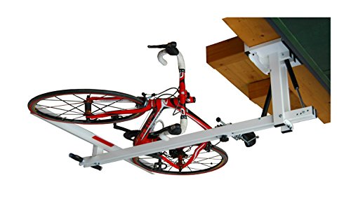 flat-bike-lift - Il portabici da soffitto. Porta la bici orizzontale sotto il solaio