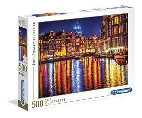 Clementoni Amsterdam Collection Puzzle, 500 pezzi, 35037