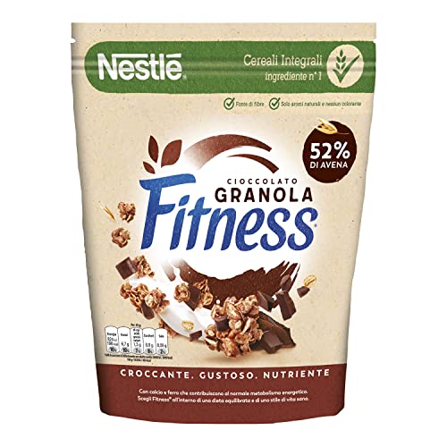 FITNESS Granola Cioccolato con Avena e Cereali Integrali 300g