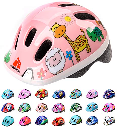 meteor Casco Bici Ideale per Bambini e Adolescenti Caschi Perfetto per Downhill Enduro Ciclismo MTB Scooter Helmet Ideale per Tutte Le Forme di attività in Bicicletta Helmo MV6-2