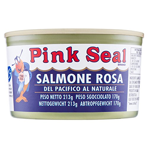 Pink Seal - Salmone Rosa del Pacifico, al Naturale - 213 g