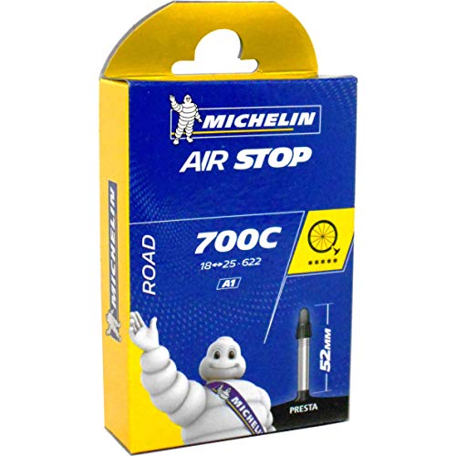 Michelin Presta A1, Camera d'aria Unisex adulto, Nero, 700X18-25