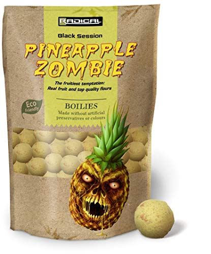 Radical Pineapple Zombie Boilies - Esca da pesca alla carpa, 1 kg